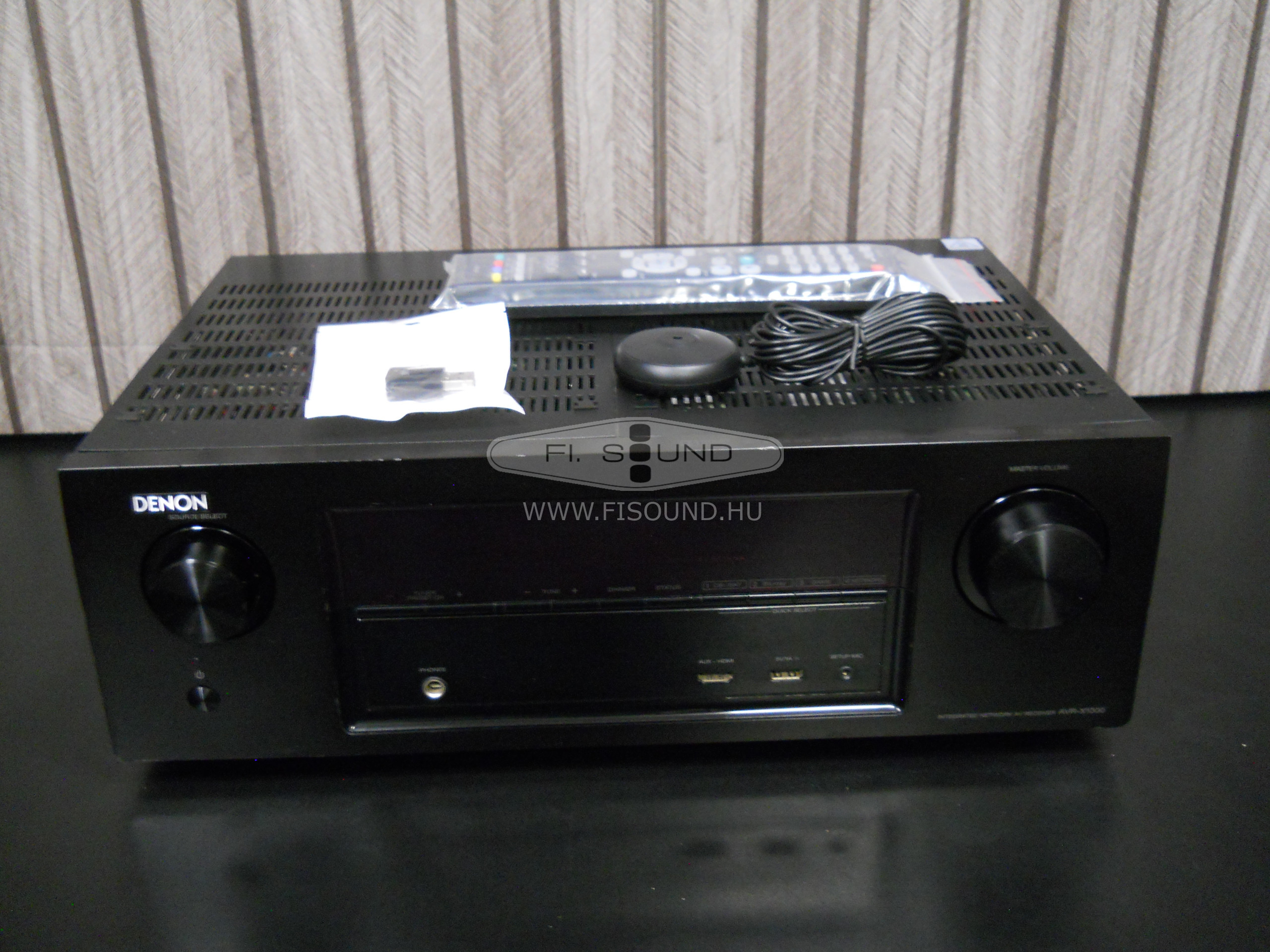 Denon AVR-X1000 ,5x135W,6-16ohm,5.1-s rádiós házimozi erősítő